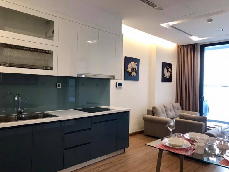 One-bedroom apartment for rent in Lieu Giai street of Ba Dinh district, Hanoi